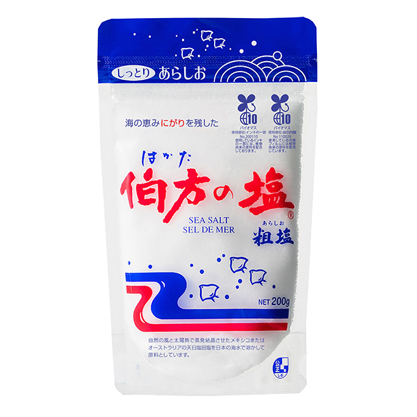 伯方の塩 スタンドパック 200g