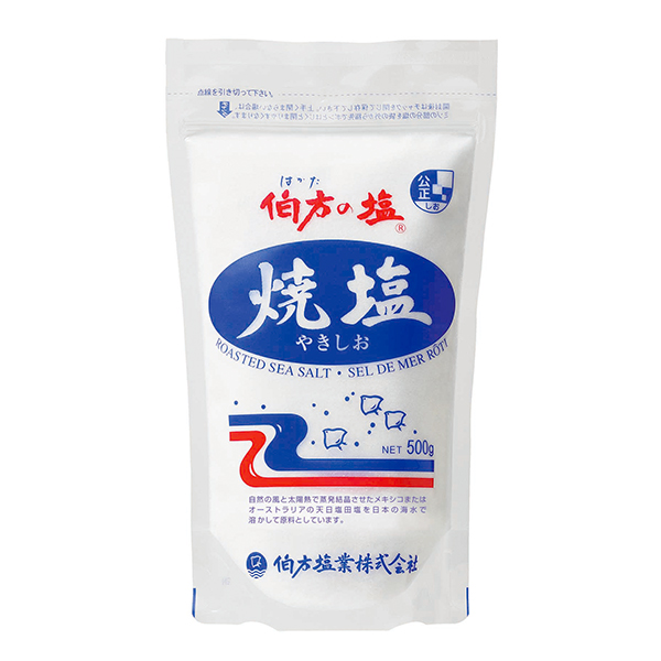 伯方の塩 焼塩 500g