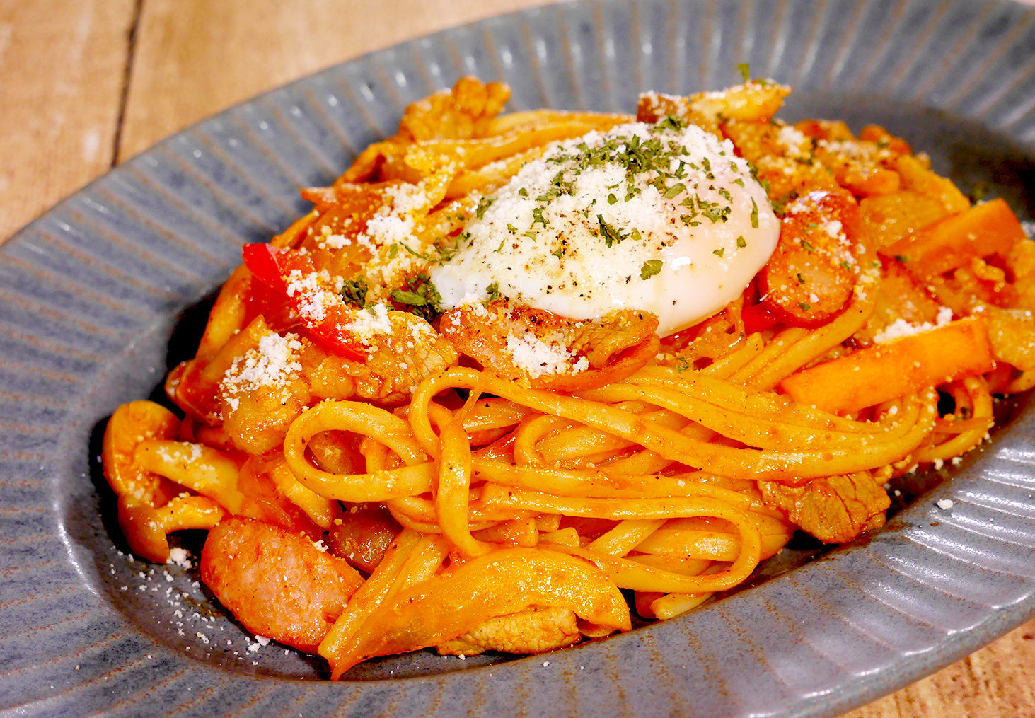 スパイシーカレーナポリタン