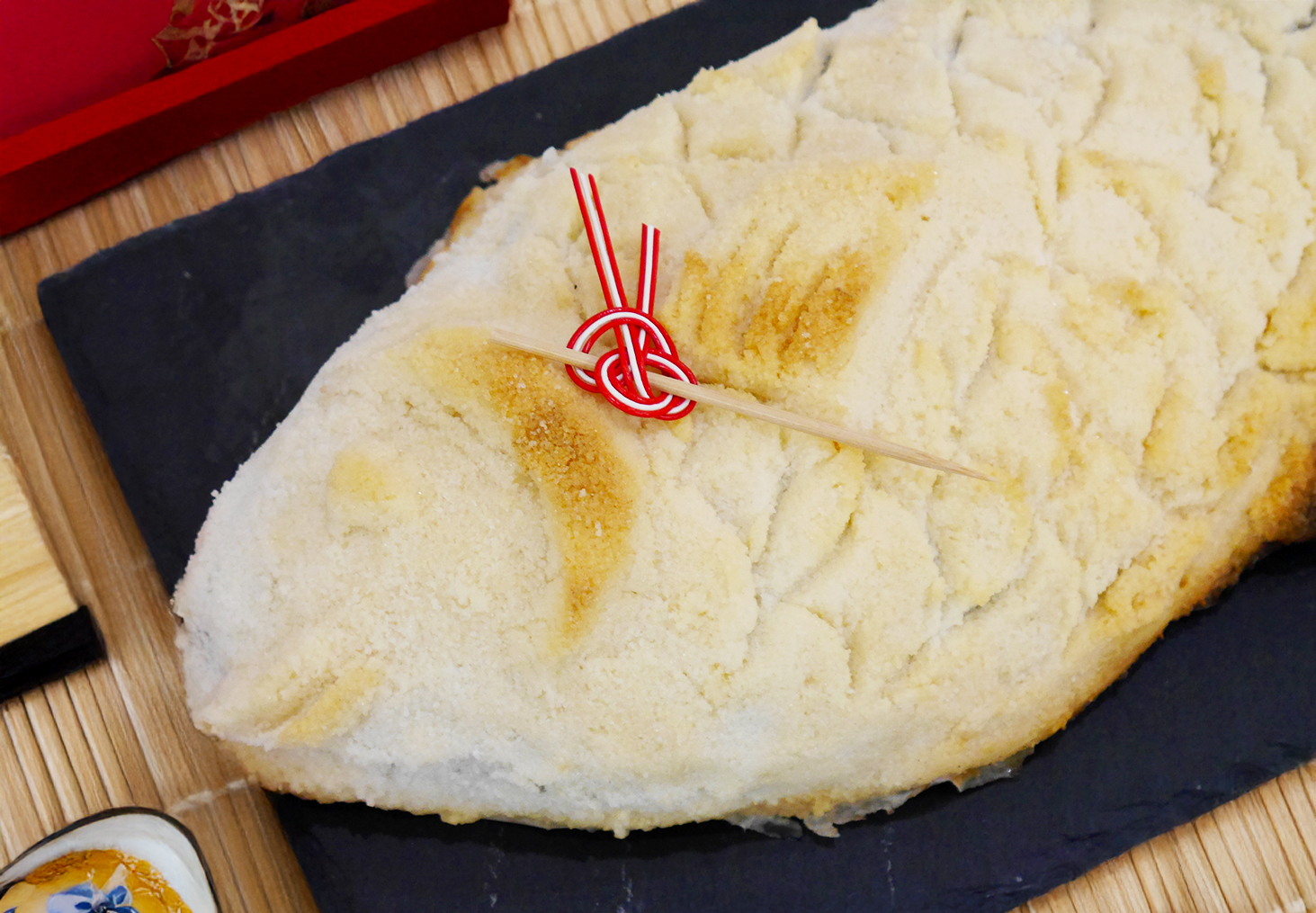 タイの塩釜焼き